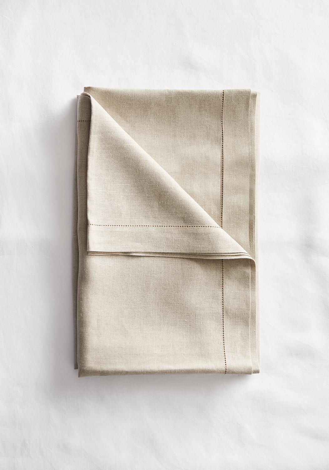10 Seater- Natural Rye Tablecloth